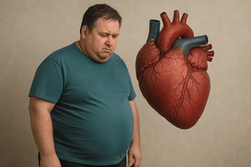 Relação entre obesidade e doenças do coração